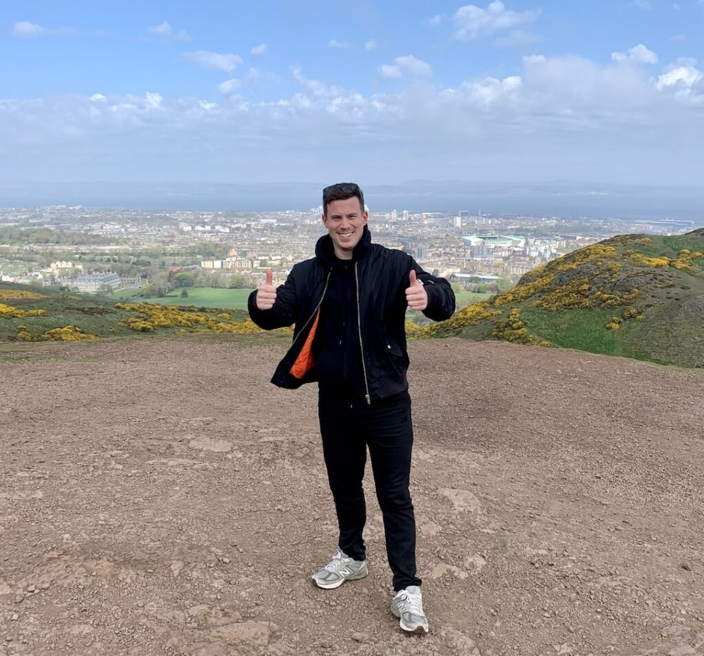 Kristoffer Føns à Édimbourg