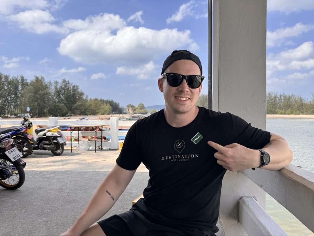 Kristoffer Fons de Voyage Kris en Thaïlande