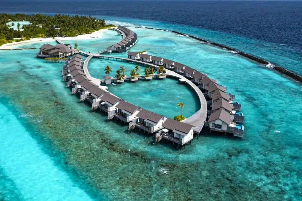 L’atoll de Lhaviyani aux Maldives