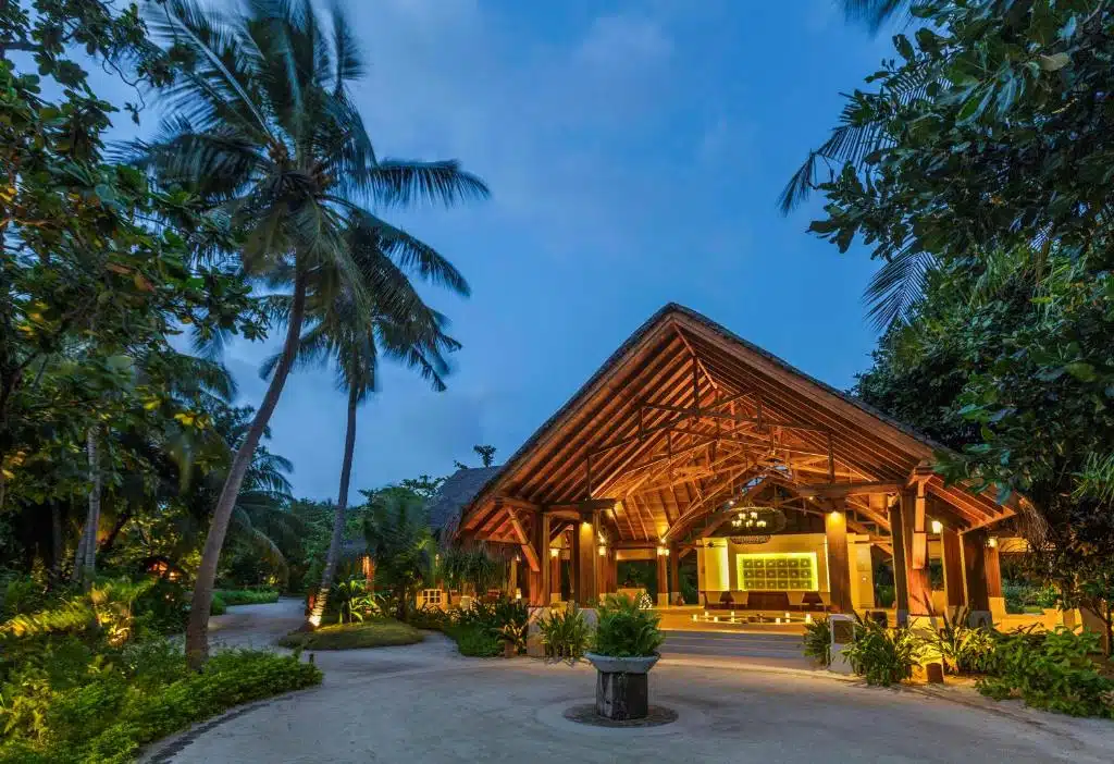 L’hôtel Dusit Thani aux Maldives