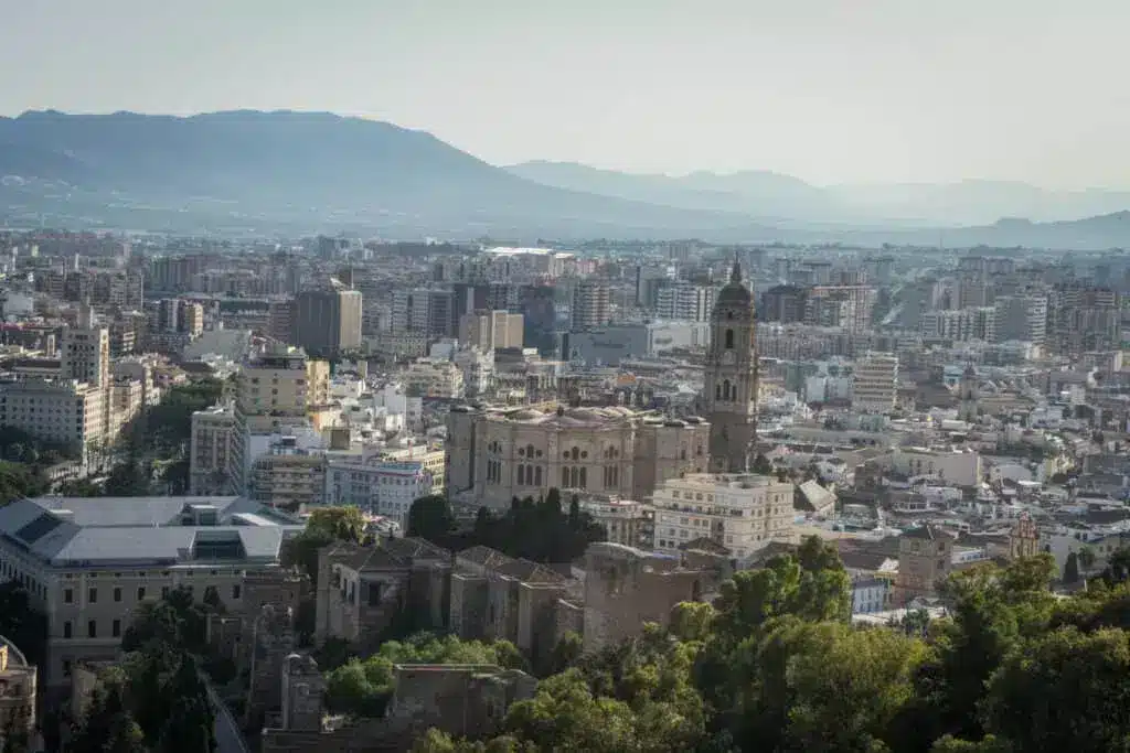 la cathédrale de Malaga à Centro Histórico