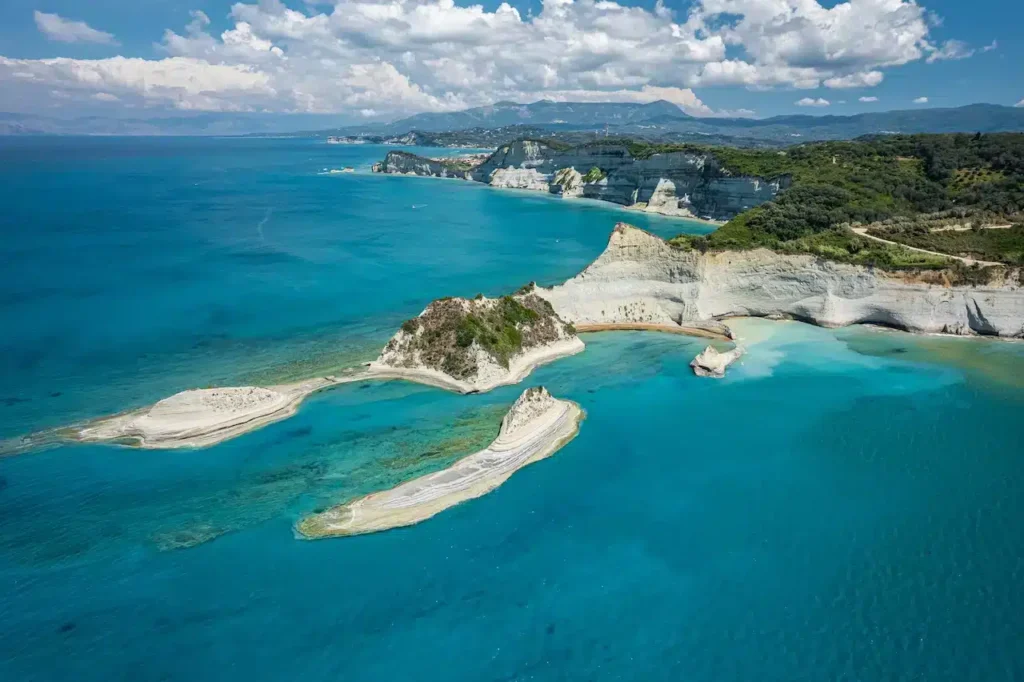 le cap Drastis, près de Sidari