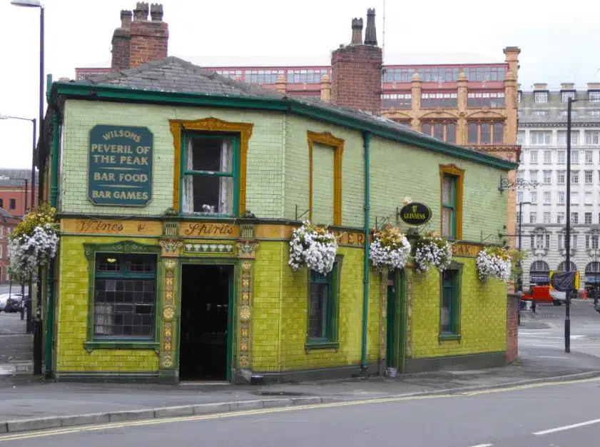 Le Peveril of the Peak dans le centre-ville de Manchester