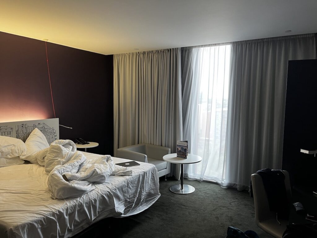 Ma chambre au Meliá Manchester