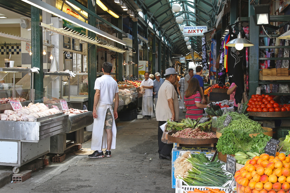 Où dormir à Thessalonique ? Les 6 meilleures zones et de bons hôtels 10 Le marché Modiano à Thessalonique, la halle couverte près du marché Kapani