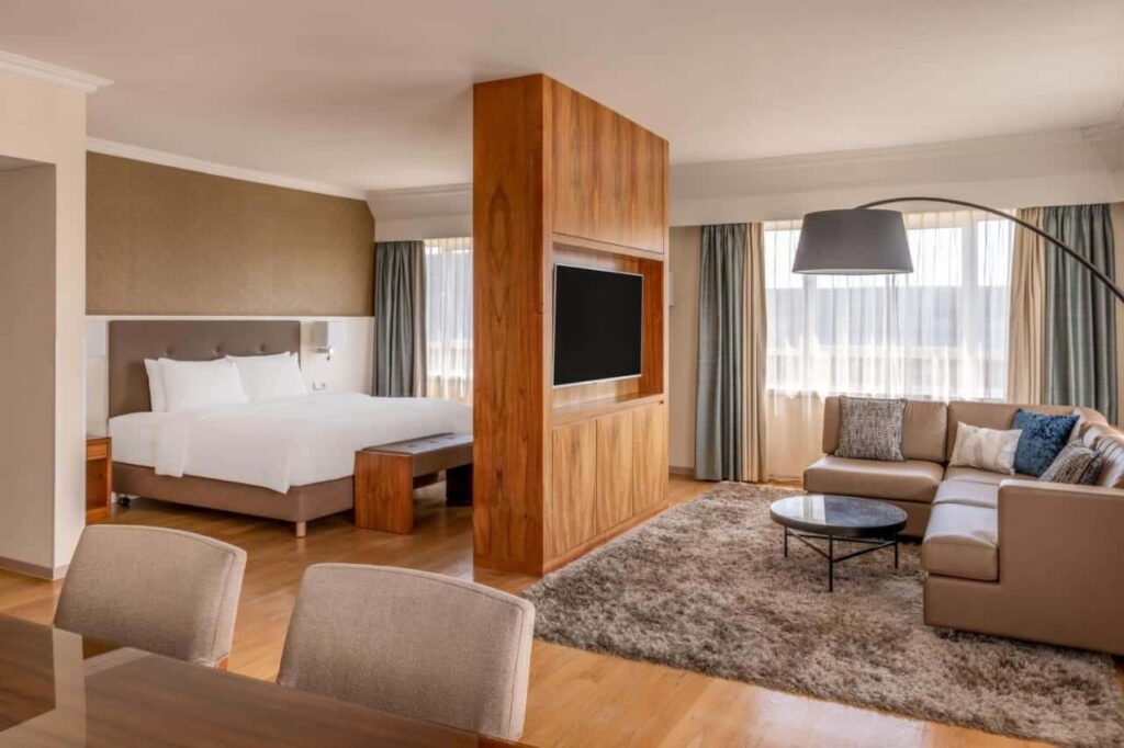 Munich Marriott Hotel, bel hôtel dans le quartier de Schwabing