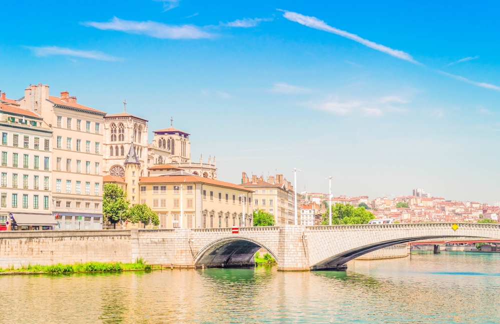 La vieille ville de Lyon par une journée d’été