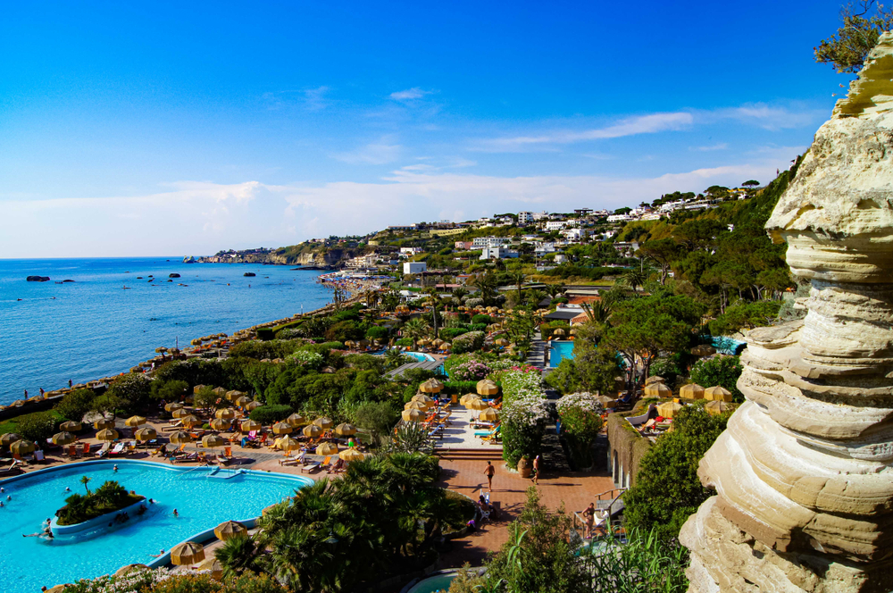 Où dormir à Ischia ? Les 6 meilleures zones et de bons hôtels 13 Le parc thermal Giardini Poseidon à Citara, sur l’île d’Ischia