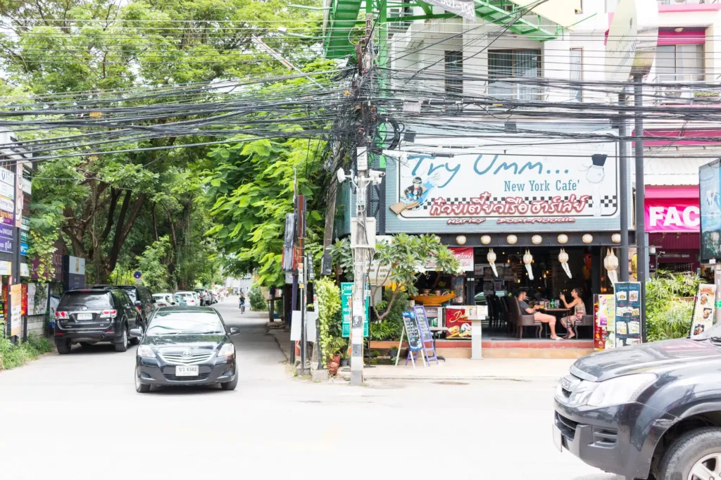 Route Nimmanhaemin à Chiang Mai