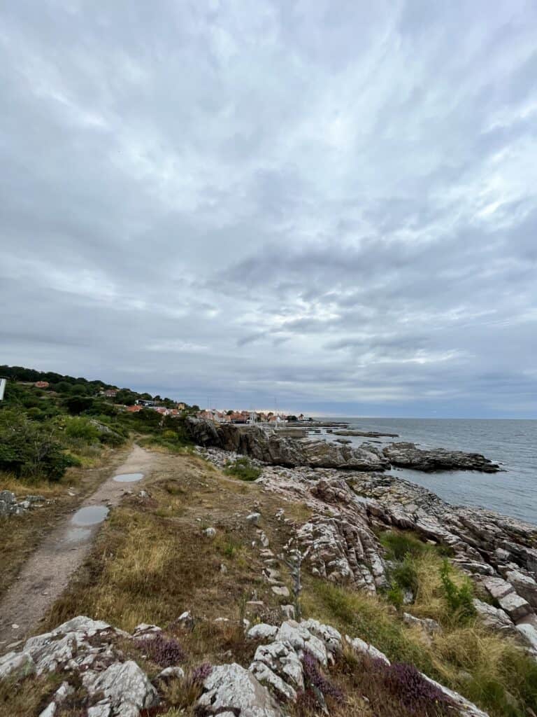 Attractions de Bornholm Scène de voyage sur l’île danoise de Bornholm