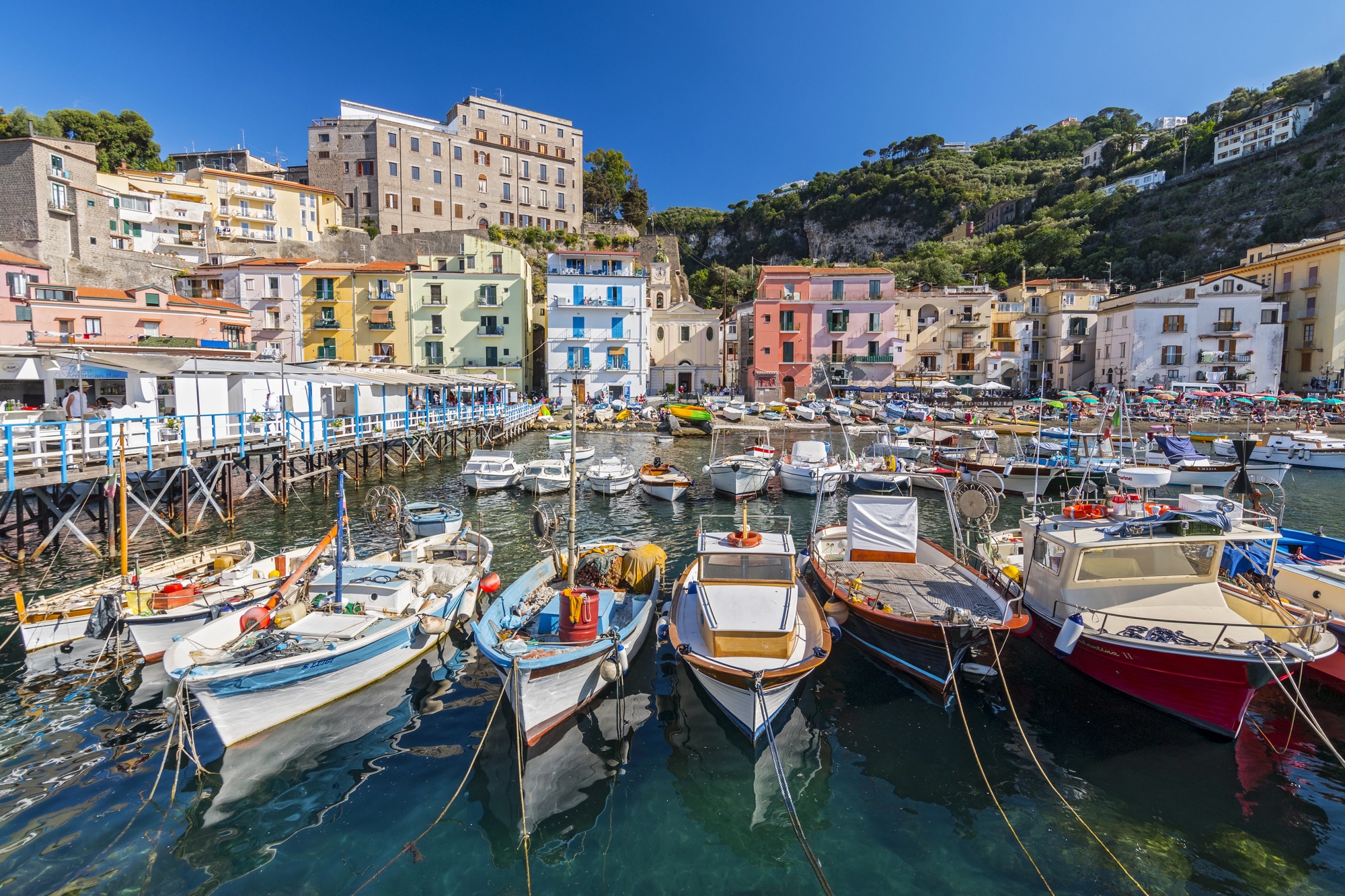 Sorrente sur la baie de Naples