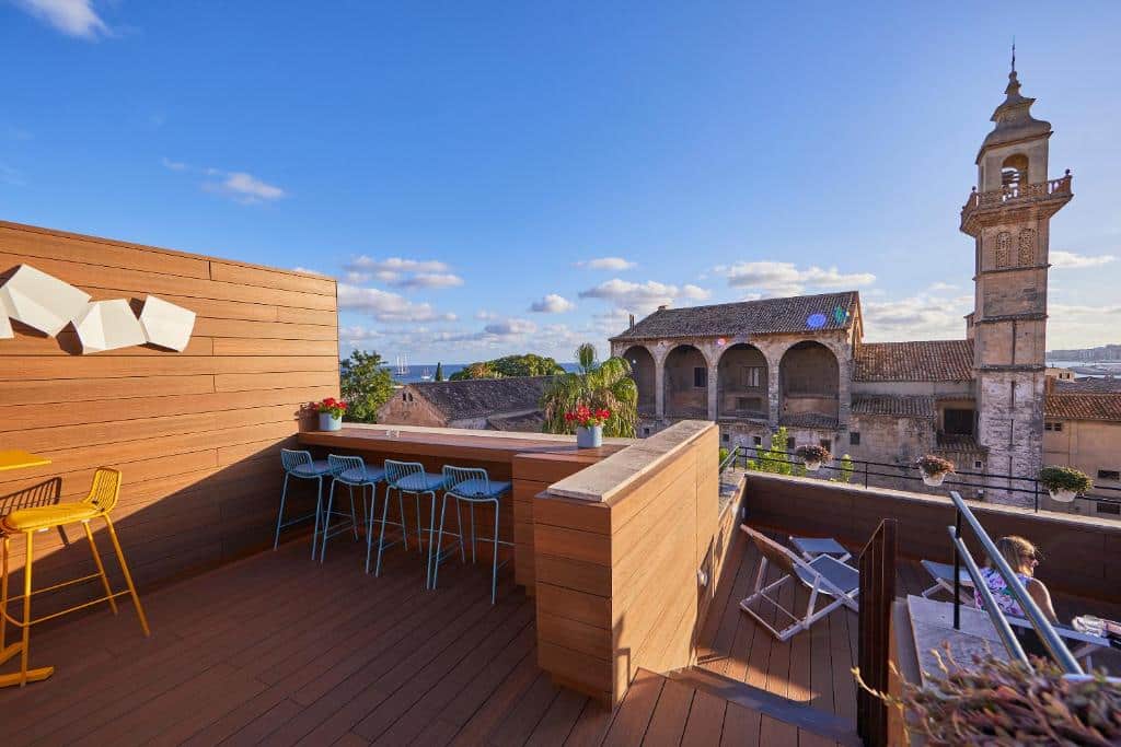 Terrasse sur le toit du Santa Clara Urban Hotel & Spa