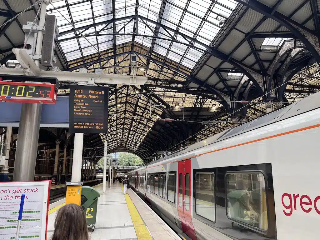 Train pour Stansted