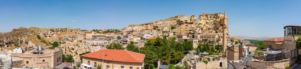 Où dormir en Cappadoce ? Les 6 meilleures villes et de bons hôtels 11 Vue panoramique sur Ürgüp en Cappadoce