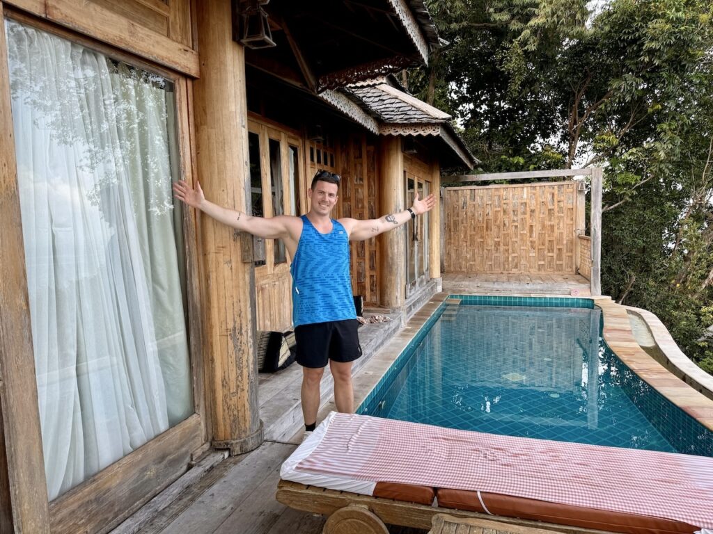 Villa avec piscine au Santhiya