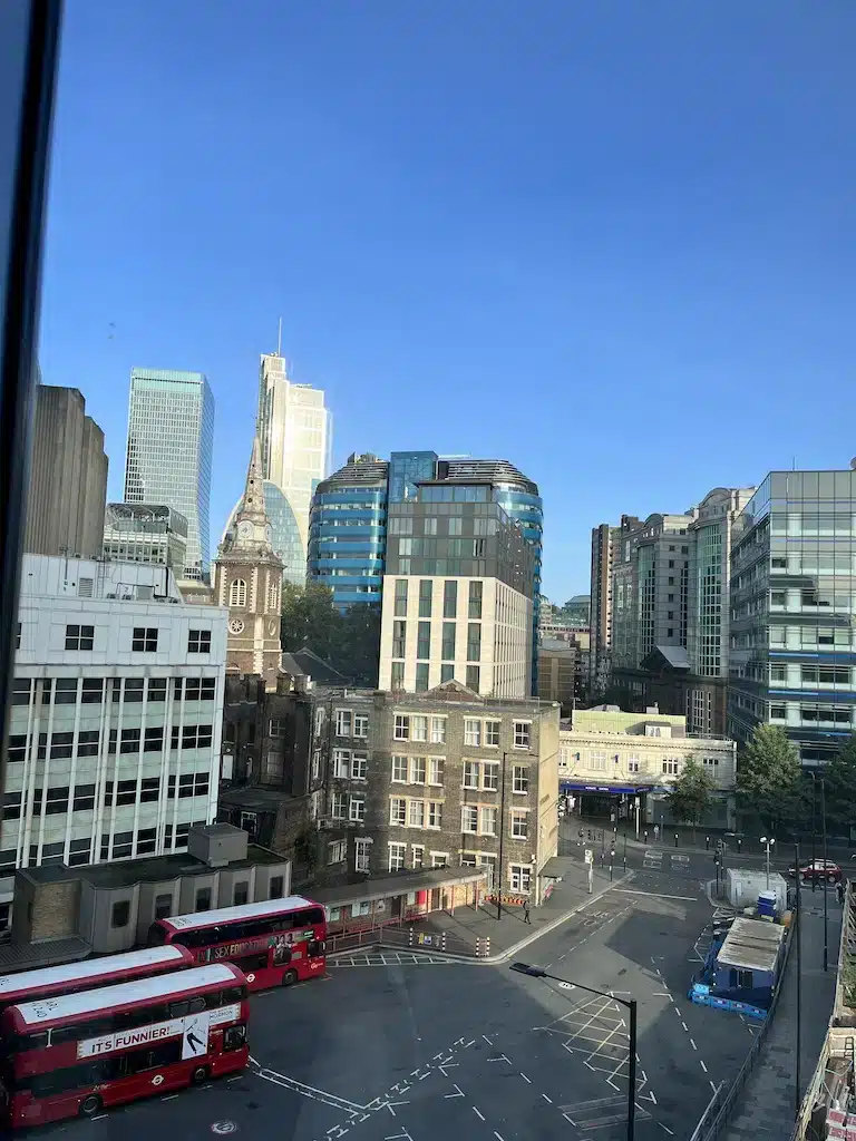 Vue depuis la chambre