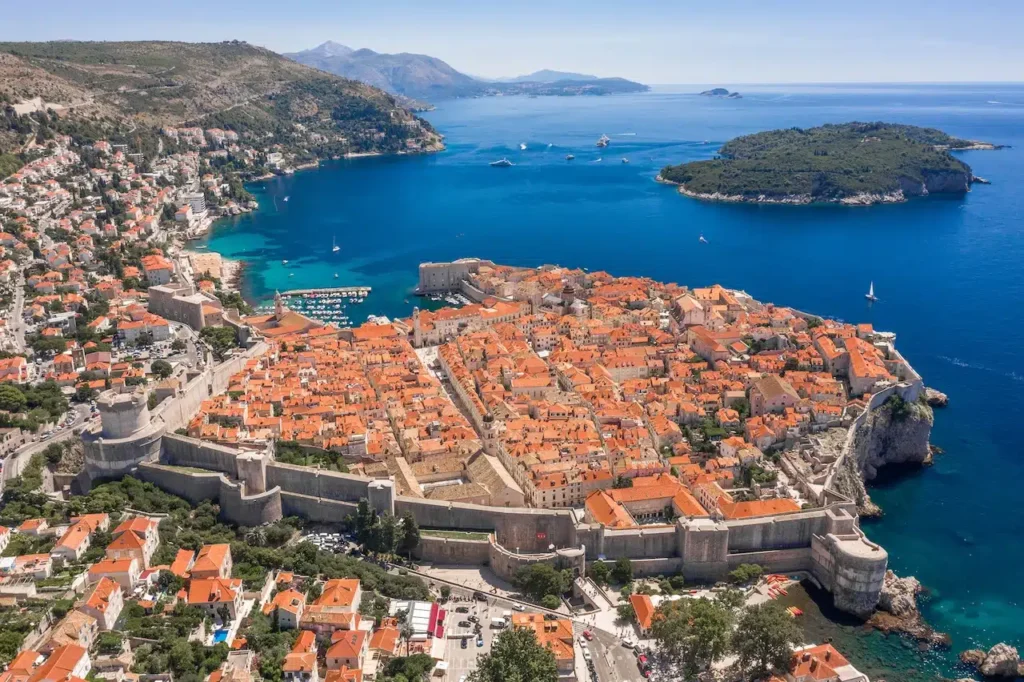 Où dormir à Dubrovnik : vue sur la vieille ville