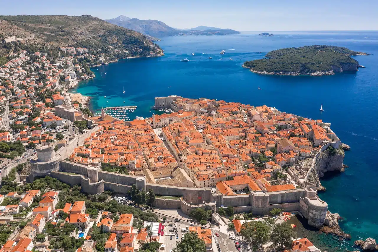 Où dormir à Dubrovnik : vue sur la vieille ville